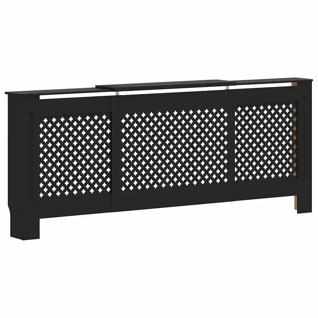 Copertura per Radiatore Nera in MDF 205 cm cod mxl 68806