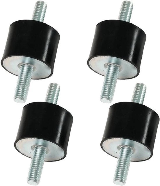 Trillingsdempers in gomma per auto, barche e macchine - 30 x 40 mm - M10 - Dampi vibrazioni