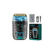 Trade Shop - Rasoio Elettrico Uomo Per Barba Capelli Corpo Professionale Regolabarba Vgr 352 -