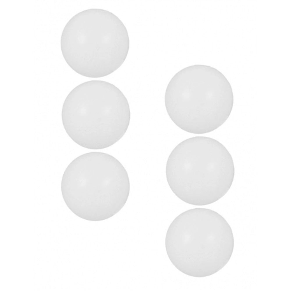 Trade Shop - Set 6 Palline Palla Pallina Bianco Palle Da Ping Pong Tennis Tavolo Bianche -