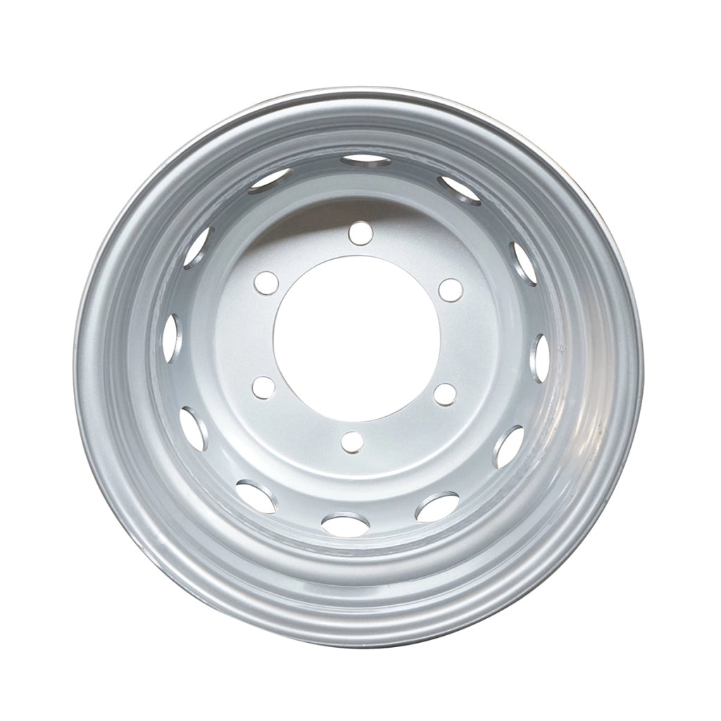Cerchio in acciaio Iveco Daily/Eurocargo 65C/70C, 6JX16H2 ET 124, 6x160x205 Codice OEM 500307777, 98464866