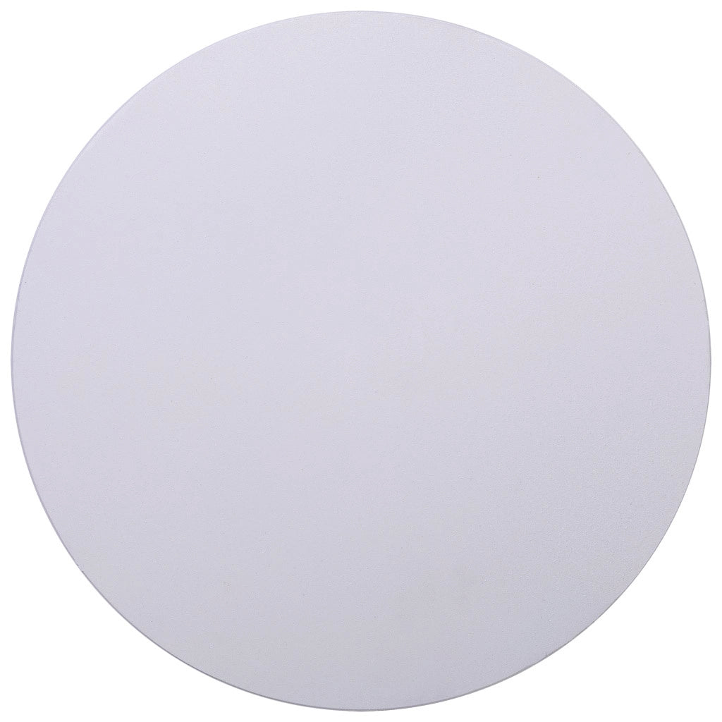 Tavolino in metallo bianco 40x40x44h cm