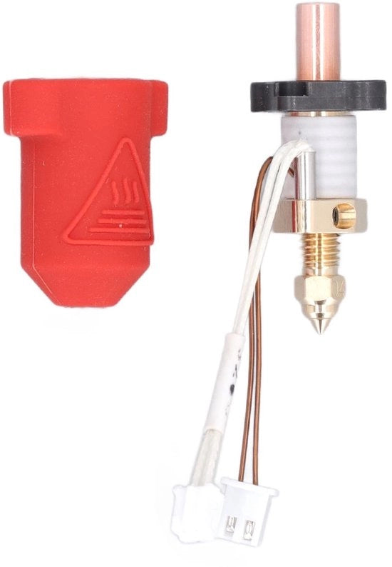 Kit di Testa Calda per Ceramica - Altezza Flusso 32 mm³/s - Compatibile con PLA/ABS/PETG/TPU - Bocchetta in Rame - Ingresso Liscio ≤Ra0,4 - Componenti per Stampante 3D