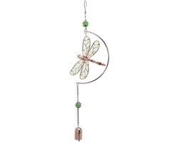 Decorazione per muro esterno - libellula di ferro - decorazione per balcone - decorazione per giardino - decorazione per tuia - risuonanza persistente - modello Waterdicht - serie Windgong - codice prodotto IJzeren Libelle