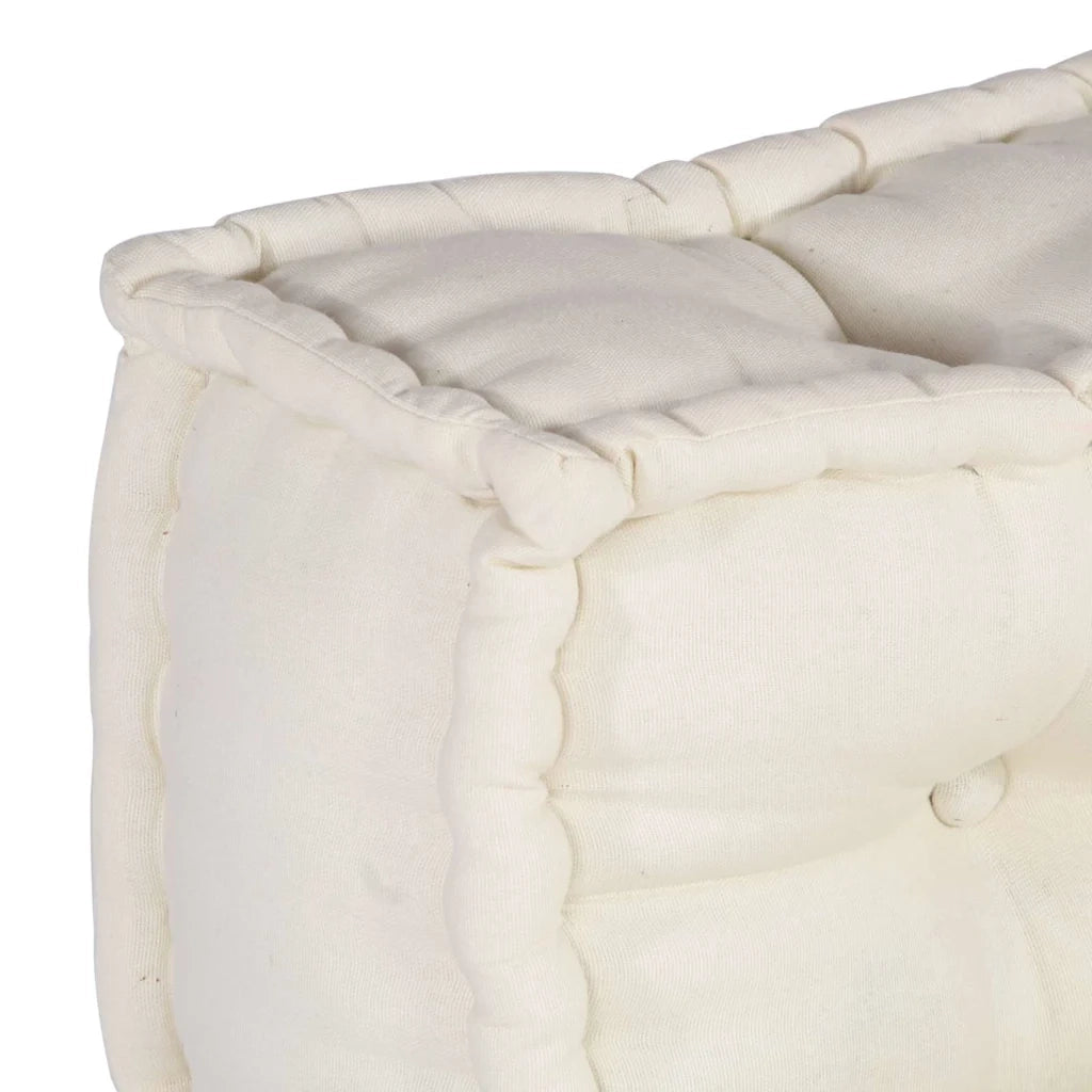 vidaXL Cuscino 4 pcs Crema 70 x 70 x 54 cm Poliestere