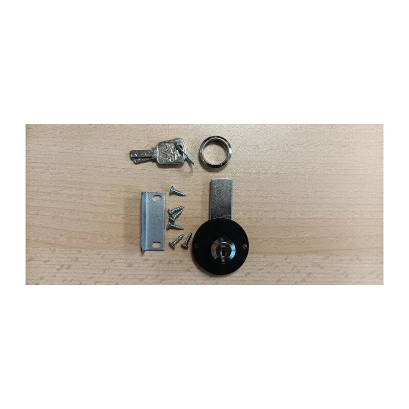 R SERRATURA X UFFICIO DOUBLE CASSETTIERA 3C 71X51 CM OSSIDO- 1,0 pz