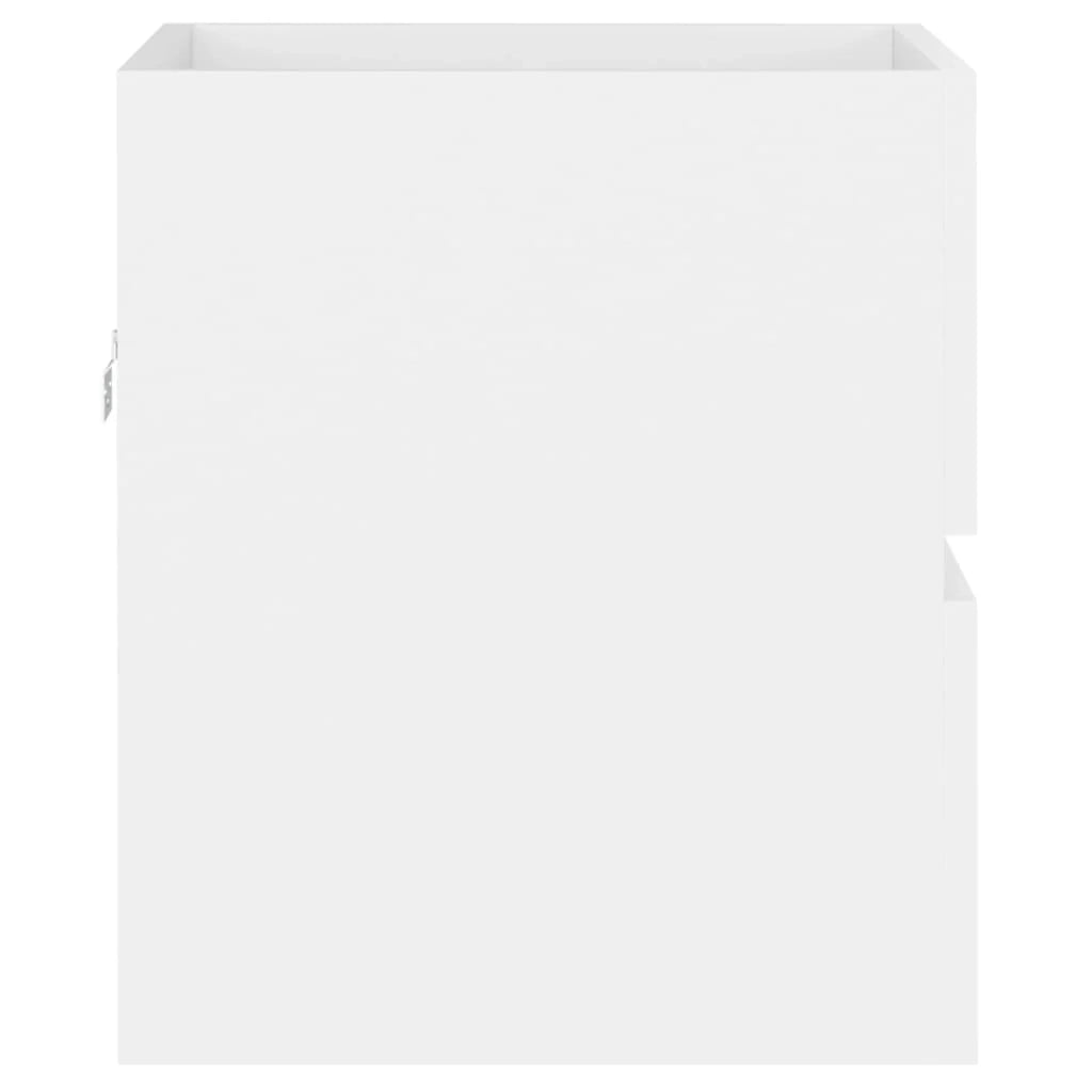Mobile lavabo con vasca integrata 41 x 38,5 x 45 cm truciolare bianco 02_0006431