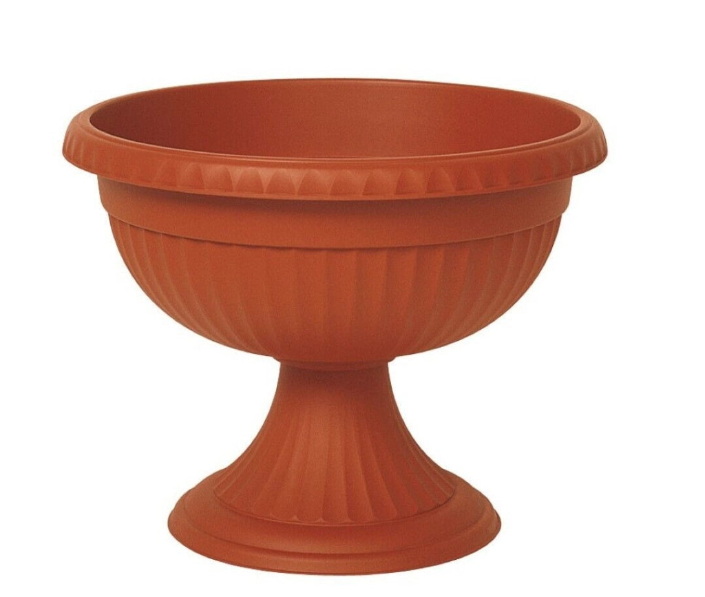 Vaso Fiori Piante Coppa Similcotto Diametro 40 Cm Terracotta - Arca