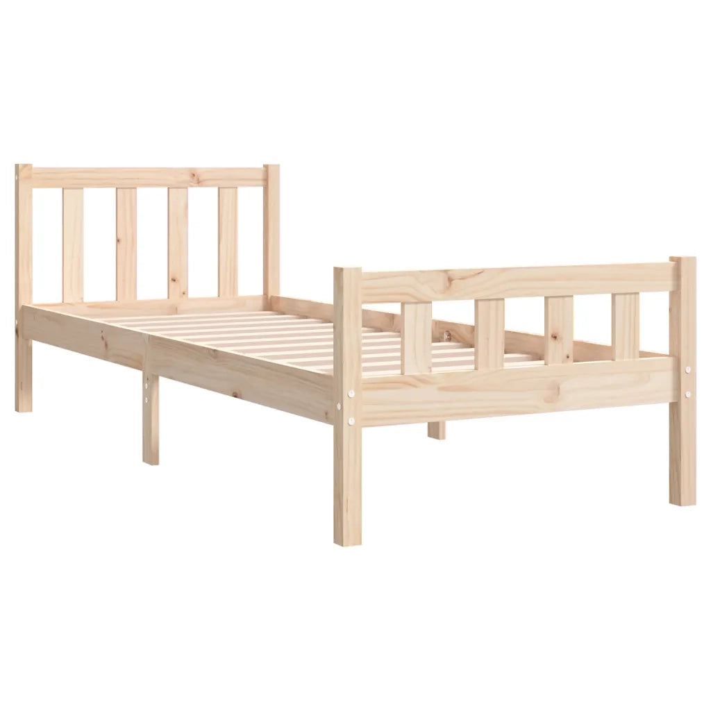 Giroletto in Legno Massello 90x190 cm Single 810644