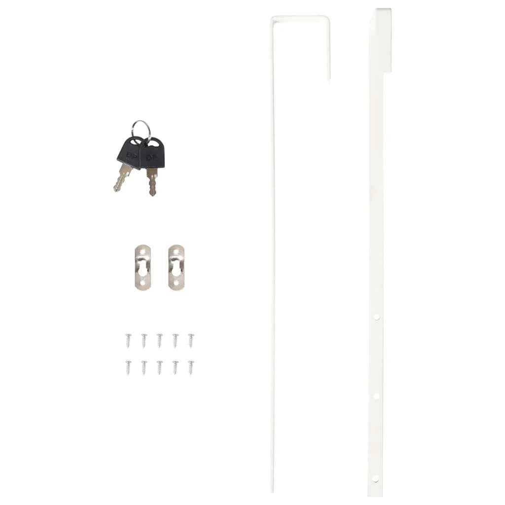 Mobiletto portagioielli organizer per camera da letto spogliatoio bagno con specchio da parete 30 x 8,5 x 67 cm marrone 02_0022825