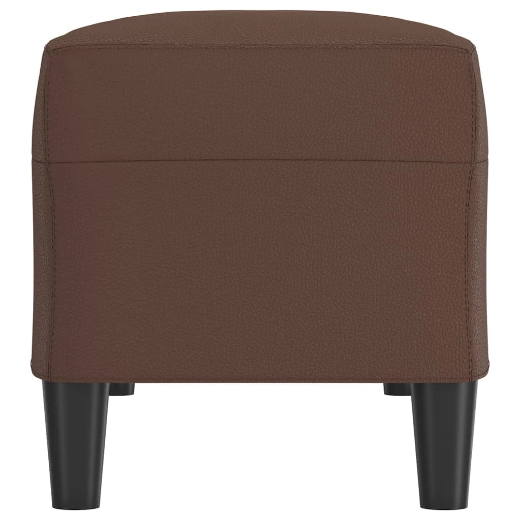 Panca/panca 100 x 35 x 41 cm similpelle marrone 02_0010471