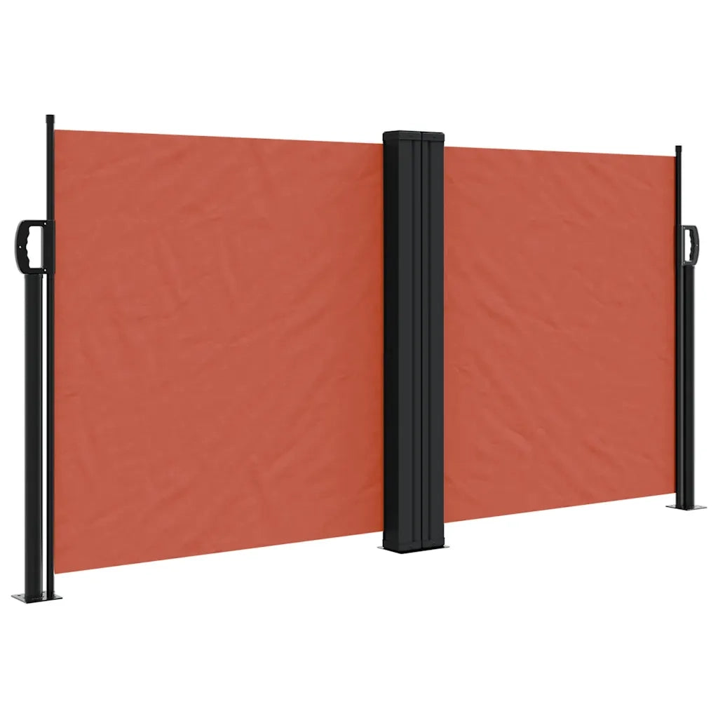 Tenda da Sole Laterale Retrattile Terracotta 120x1000 cm