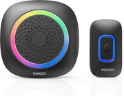 Deurbel Senso Wireless - Deurbel Acustico con 400m di Raggio, 60 Melodie e 5 Livelli di Volume