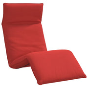 Sdraio da giardino | Lettino Pieghevole Rosso 175x54x8,5 cm in Tessuto Oxford