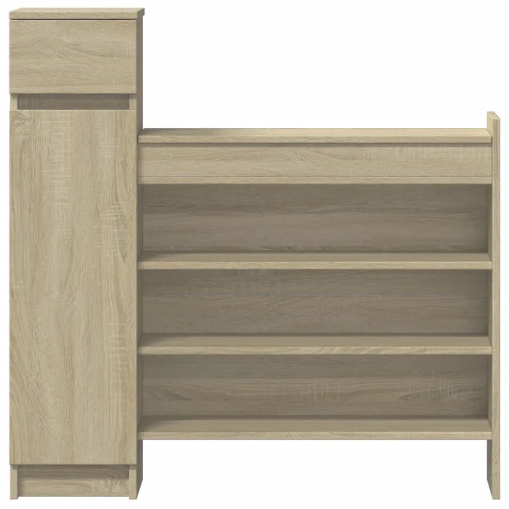 Scarpiera | Mobile per scarpe Rovere Sonoma 100,5x28x100 cm in Legno Multistrato
