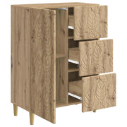Credenza | Madia | Buffet da pranzo | Armadio da pranzo Rovere Artigianale 66 x 34,5 x 90 cm