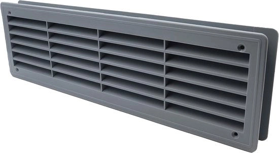 Ventilazione per HVAC - Migliora la circolazione dell'aria - 1 pezzo - Plastica - 18" x 5