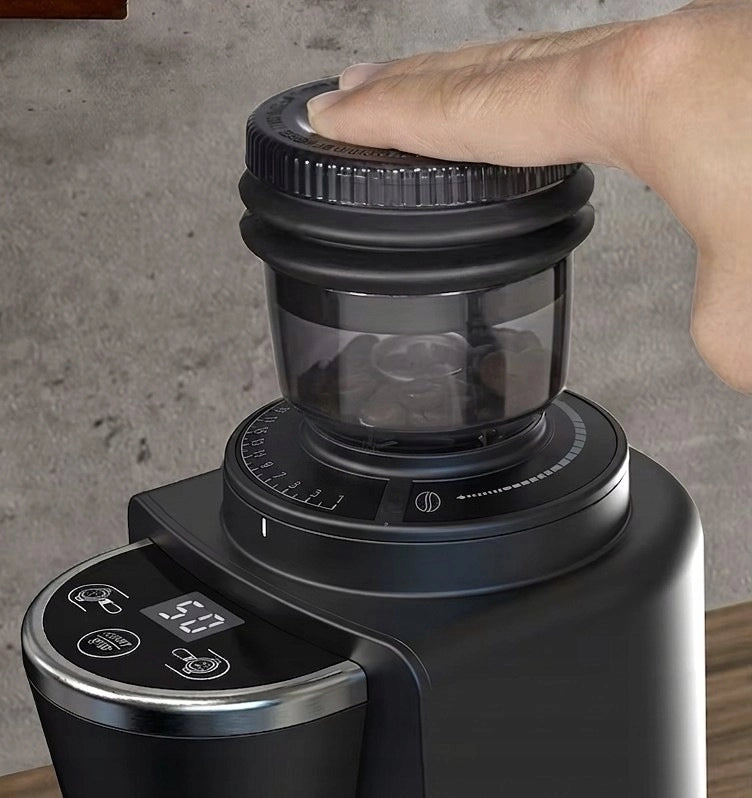 Macinacaffè Elettrico HiBREW G3A con Macine Coniche 40 mm; 31 Livelli e Sistema Antistatico