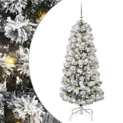 Albero di Natale | Decorazioni natalizie Artificiale con Rami Pieghevoli 150 cm