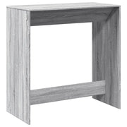 Tavolo da Bar Grigio Sonoma 102x50x103,5cm in Legno Multistrato