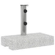 Base per Parasole-Base per ombrellone in Granito Rettangolare 25 kg