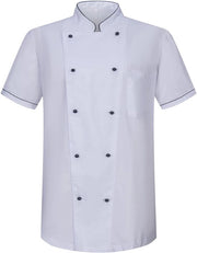 Camicia da cucina per uomo - Ref.8501B - 3XL, Camicie da cucina per uomo 8501B - Bianco