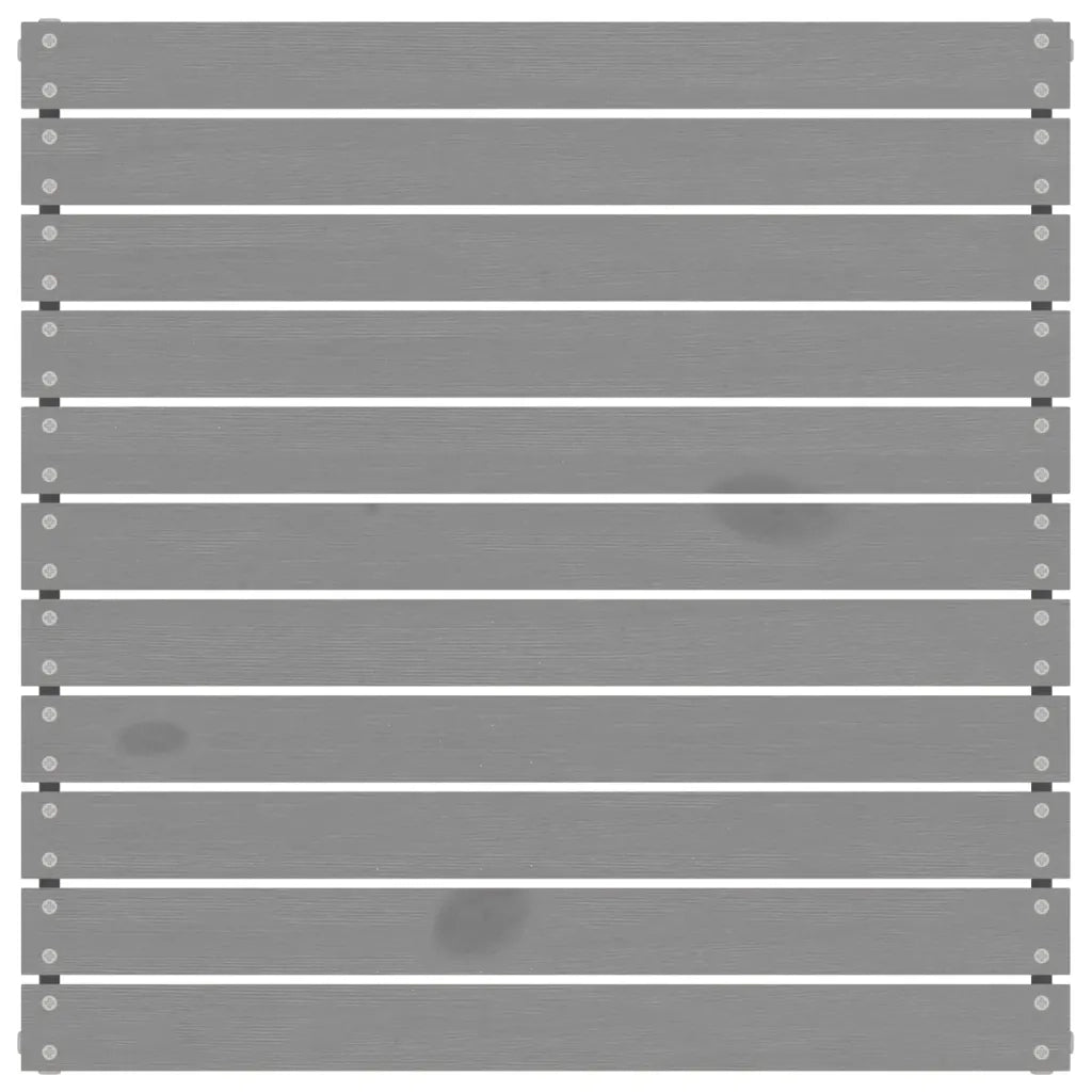 Set Divani da Giardino 5 pz Grigio in Legno Massello di Pino cod mxl 37007