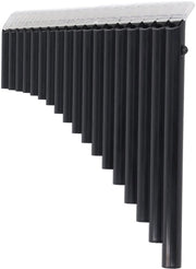 Flauto Pancastrale Portatile - 18 Canne - Strumento Musicale - Educativo - Materiale ABS - Suono Più Definito - Flauto Pancastrale