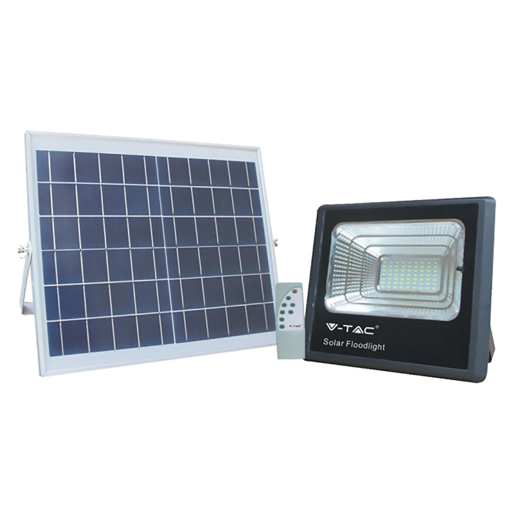 Proiettore a LED con Pannello Solare Vtac 100W (Pannello 32,5 x 28 x 8,5 cm