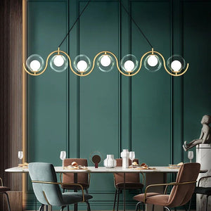 Lampada Da Soffitto APP1441-7CP Gold