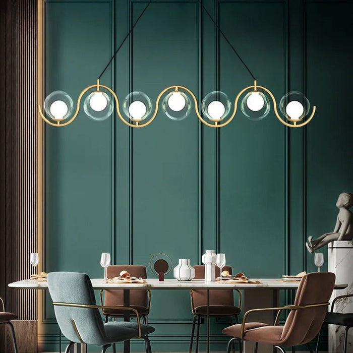 Lampada Da Soffitto APP1441-7CP Gold