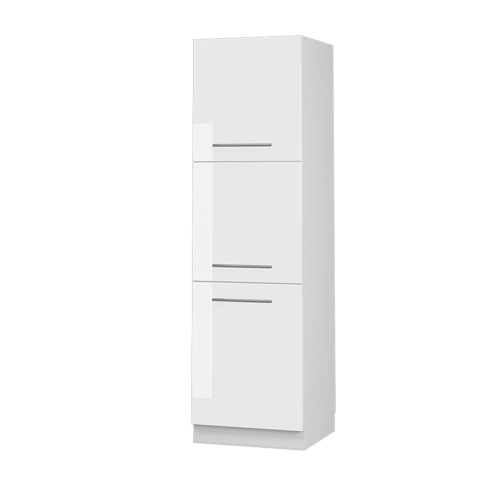 Vicco Mobile per forno da incasso Bianco lucido 60 cm