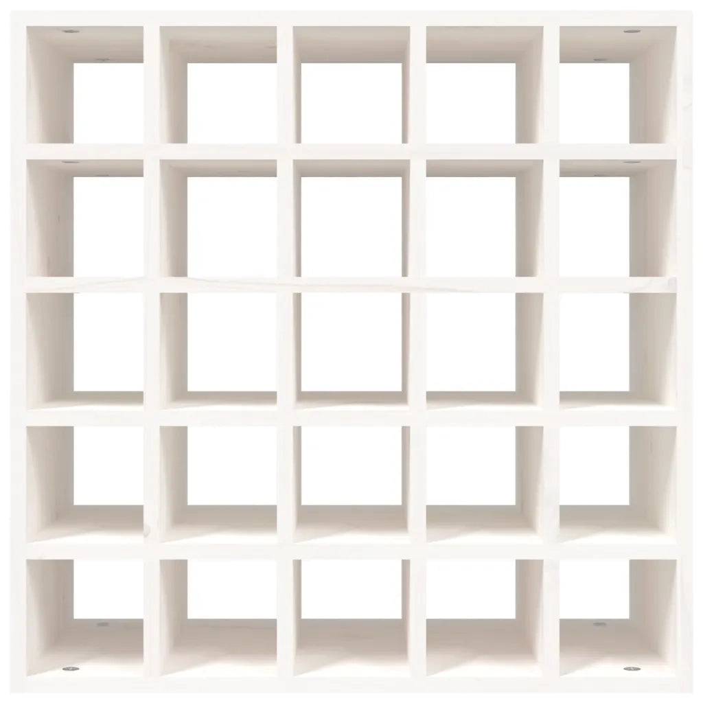 Mobiletto per vino bianco 56x25x56 cm in legno massello di pino 821538