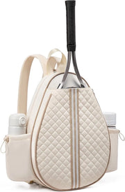 Borsa da tennis, zaino con cinturino, tas per rackets impermeabile, adatto per tennis, badminton e flipper.