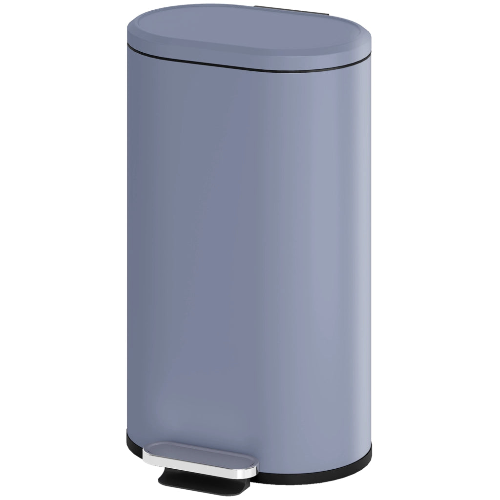 Cestino per rifiuti da cucina 30L ¨C zephmum ¨C 36.5x31x61cm grigio