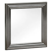 Ortona, Specchio Modulabile, 40x40h cm Argento