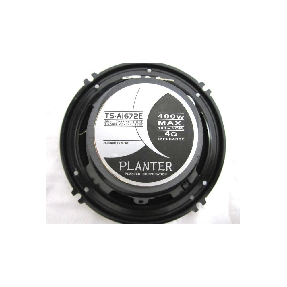 Trade Shop - Coppia Altoparlanti Auto 16 Cm 3 Vie 400watt Casse 400w Woofer Speaker -