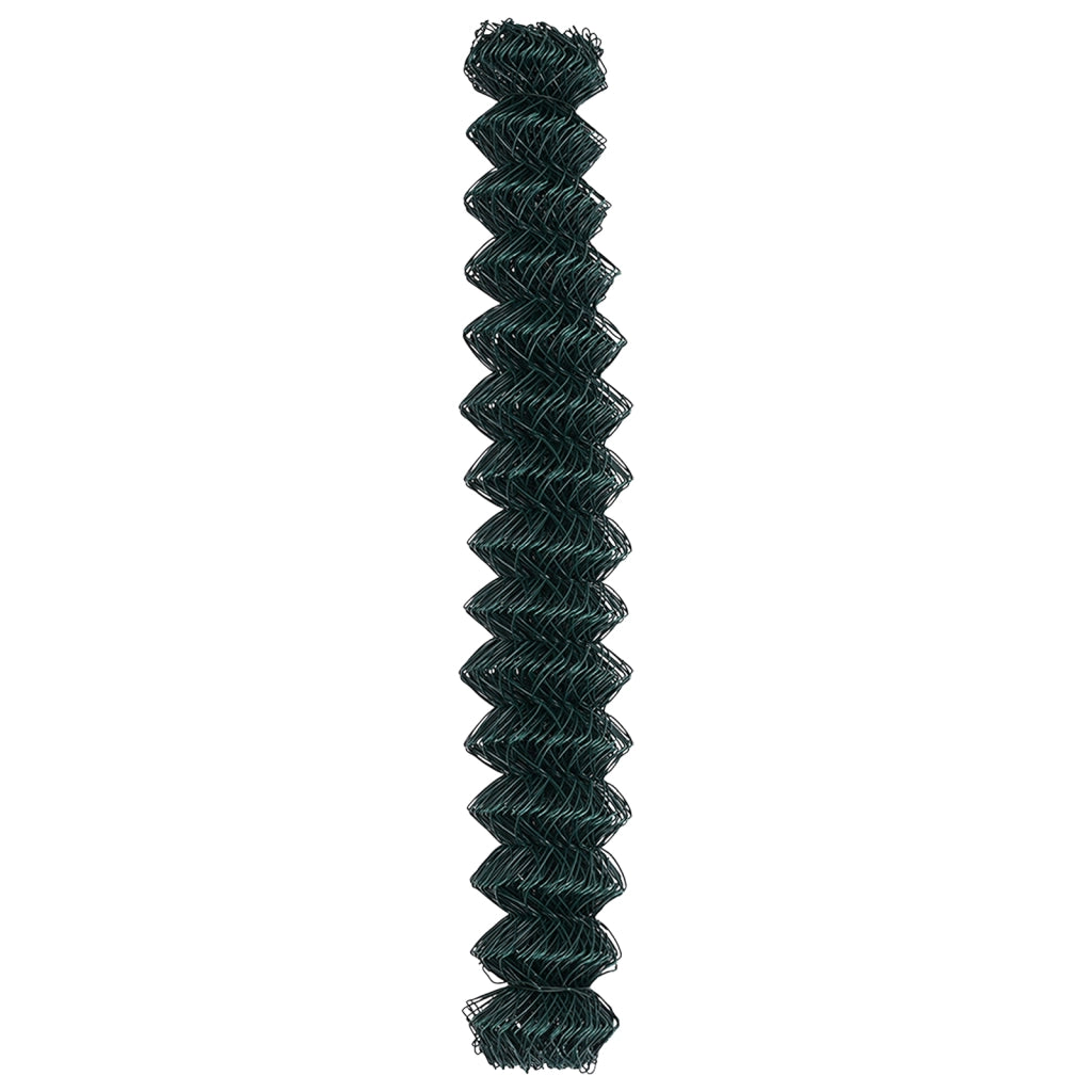Recinzione a maglie Verde 1.5x10 m Acciaio