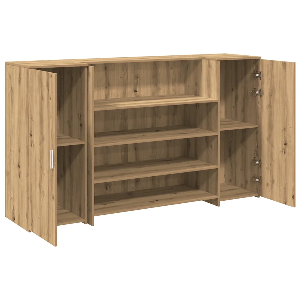 vidaXL Banco Reception Rovere Artigianale 180x50x103,5cm in Truciolato