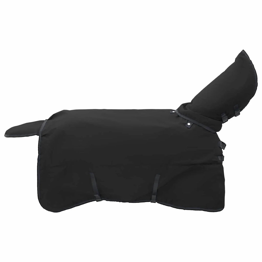 Coperta per Cavalli Verde Scuro e Nero 145 cm Poliestere CFW5256464