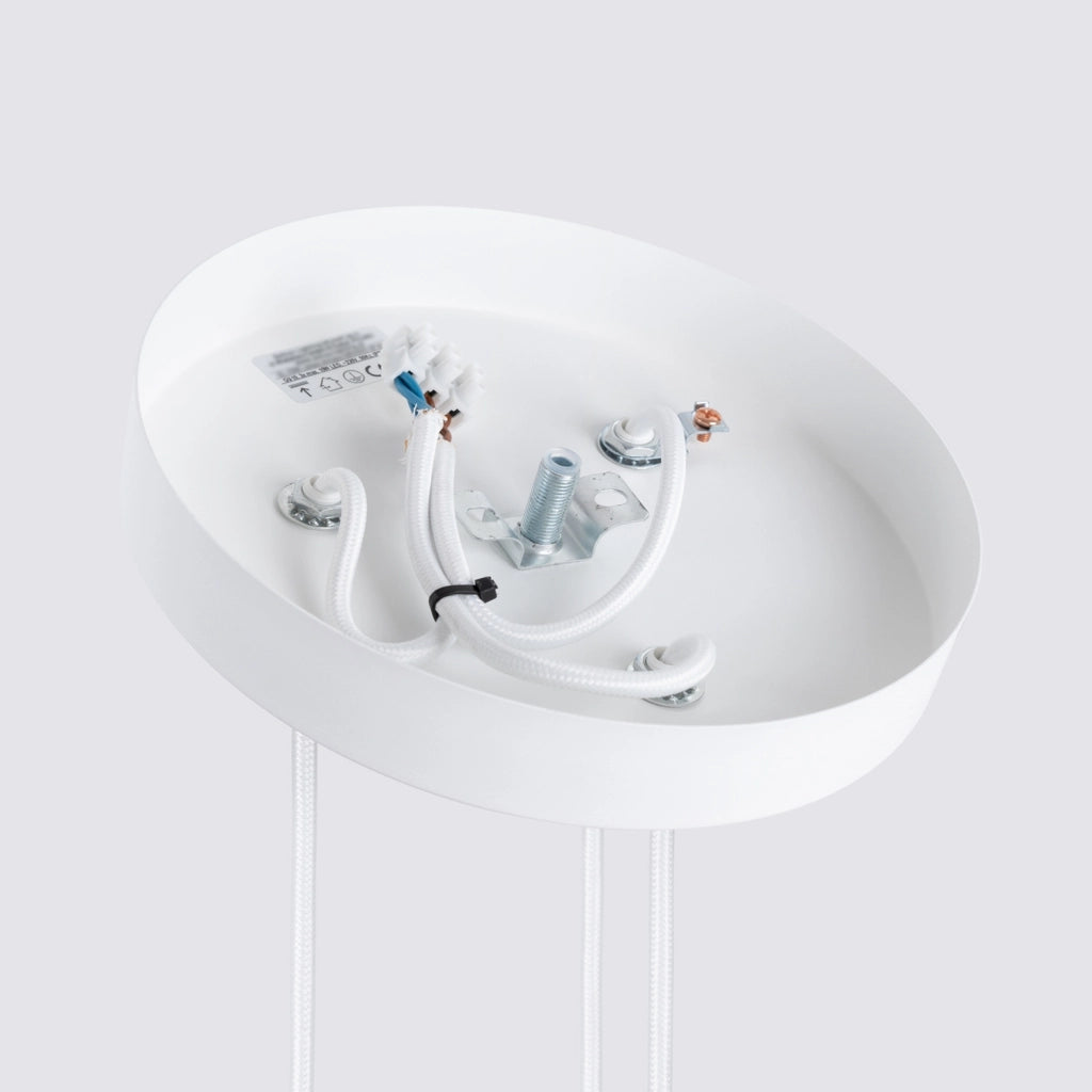 Lampada a sospensione moderna bianca 3xGU10 Ø20 GRAVIO