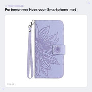 Portafoglio con disegno Zonnebloem - Protegge Vivo V50 5G - Protegge Vivo V50e 5G - Chiusura magnetica - Resistenze allo shock - Standard multiangolare - Copritelefono