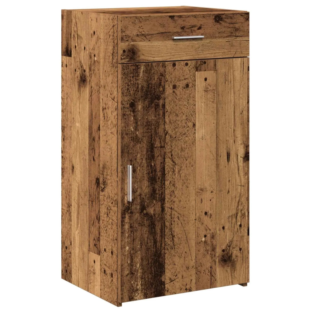 Credenza | Madia | Buffet da pranzo | Armadio da pranzo con cassetto Legno vecchio 50 x 42,5 x 93 cm