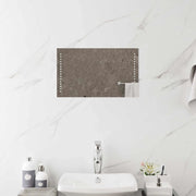 Specchio da bagno LED Trasparente 50 x 30 cm vetro temperato 42045773
