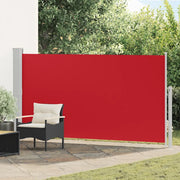 Tenda Laterale Retrattile per Patio 170x300 cm Rosso