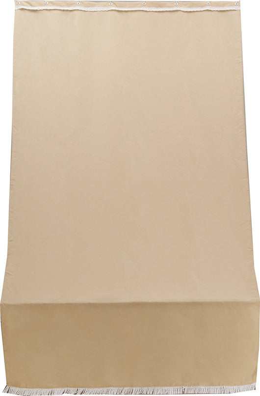 Tenda da Sole per Sormonto 140x250 cm in Poliestere con Anelli Ranieri Beige