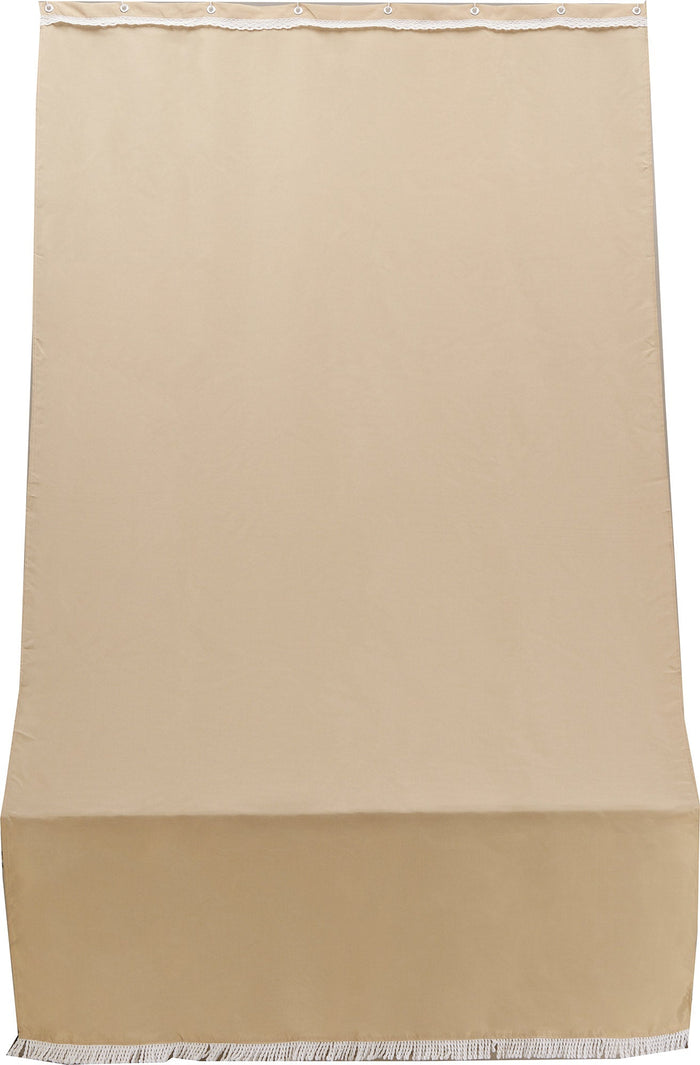 Tenda da Sole per Sormonto 140x250 cm in Poliestere con Anelli Ranieri Beige