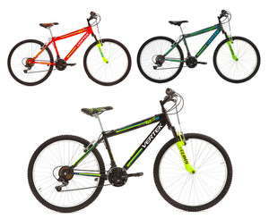 Bicicletta MTB Ragazzo 26” 18 Velocità Climb Nero o Rosso o Antracite