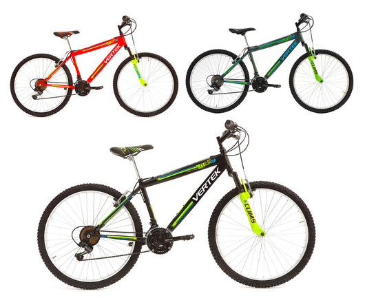 Bicicletta MTB Ragazzo 26” 18 Velocità Climb Nero o Rosso o Antracite