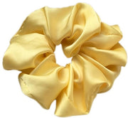 Accessori per capelli 5 pezzi - Fascia elastica satinata - Benda per capelli morbida - Scrunchie - Orecchino per coda di cavallo - Diametro 18 cm